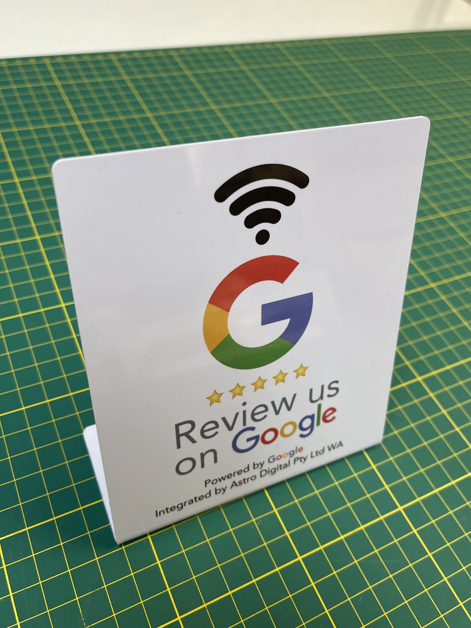 ReviewLink Counter Stand (White)